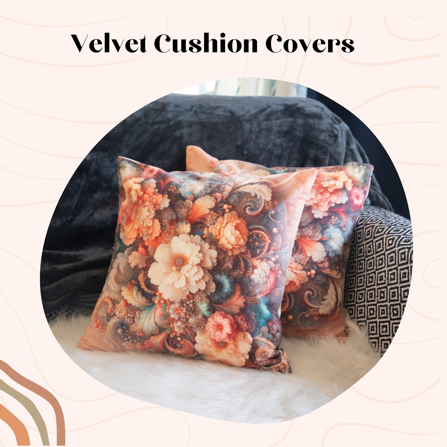 Velvet Cushion Covers